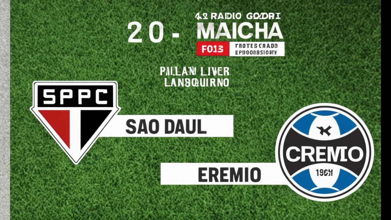 Transmissão ao vivo de São Paulo x Grêmio: Detalhes e Expectativas para o Jogo