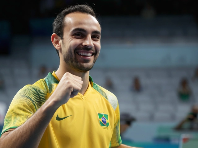 Hugo Calderano avança às quartas de final do tênis de mesa nas Olimpíadas com vitória sobre francês