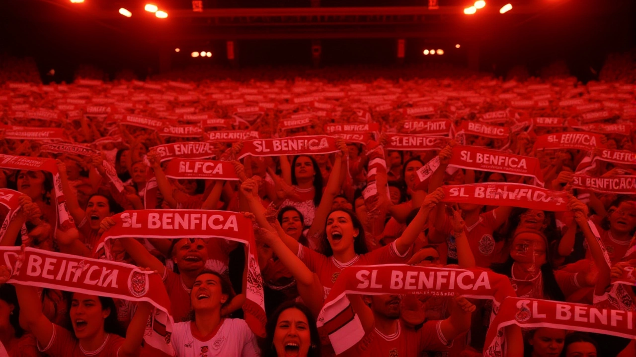 Benfica vende bilhetes para duelo contra Arsenal na Champions Feminina