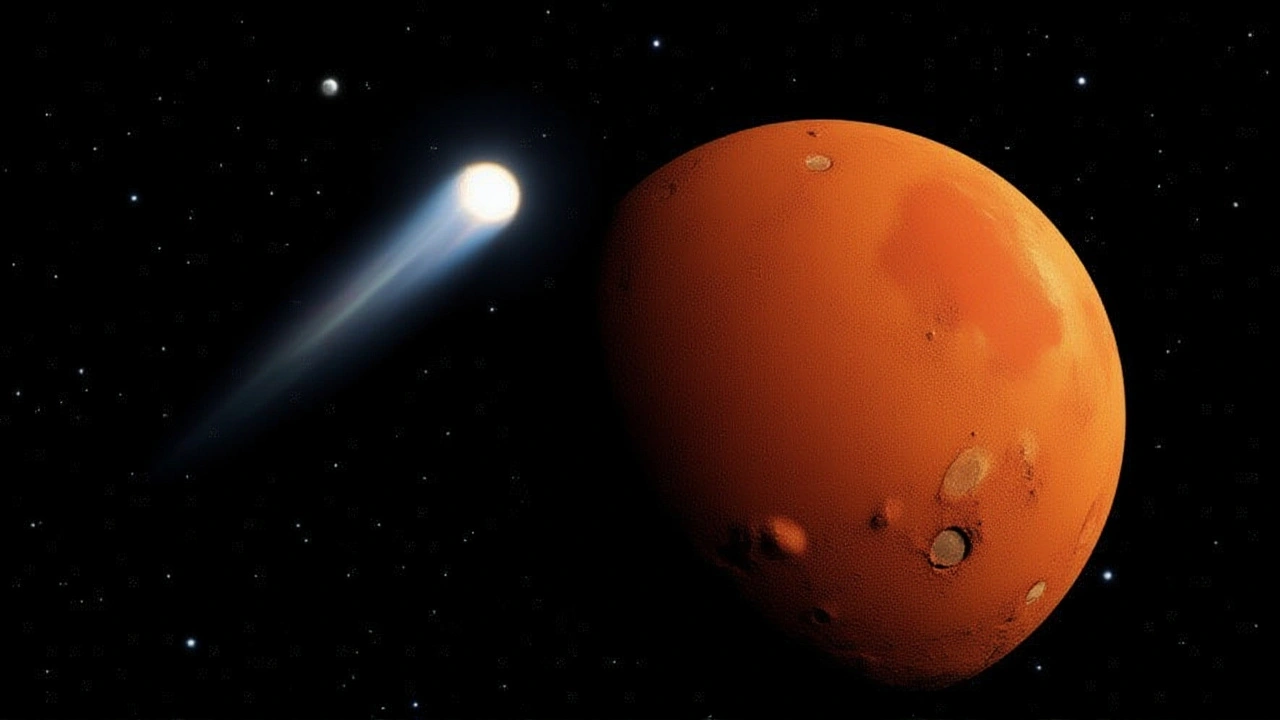 Cometa 3I/ATLAS rola a 30 milhões km de Marte; ESA e NASA observam