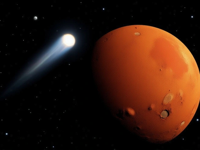 Cometa 3I/ATLAS rola a 30 milhões km de Marte; ESA e NASA observam